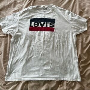 Men’s 2XL Levi’s White T-Shirt